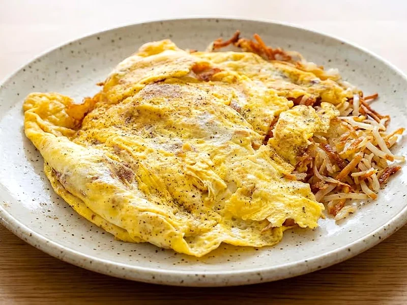 Corned Beef Omelette