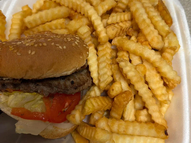 Deluxe Double Burger