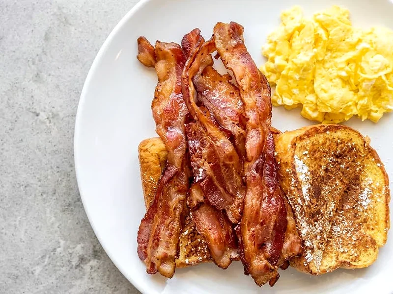 French Toast and Meat