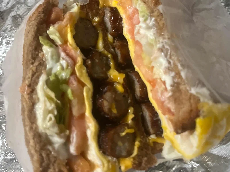 Sausage & Egg Sandwich